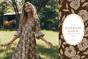 Cottage Rose Seamless Patterns, a Pattern Graphic by Eclectic Anthology (Thumbnail 15 of 18)
