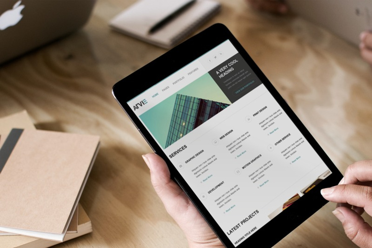 Arvie - Flat Responsive Retina, a Websites & App Template by burnstudio (Photo 5 of 5)