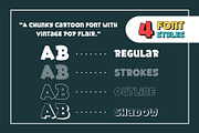 Fox Dinky : 4 Font Styles, a Symbol Font by Fox7 By Rattana (Thumbnail 2 of 14)