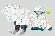 Tennis, a Pattern Graphic by SurfaceStories (Thumbnail 5 of 8)