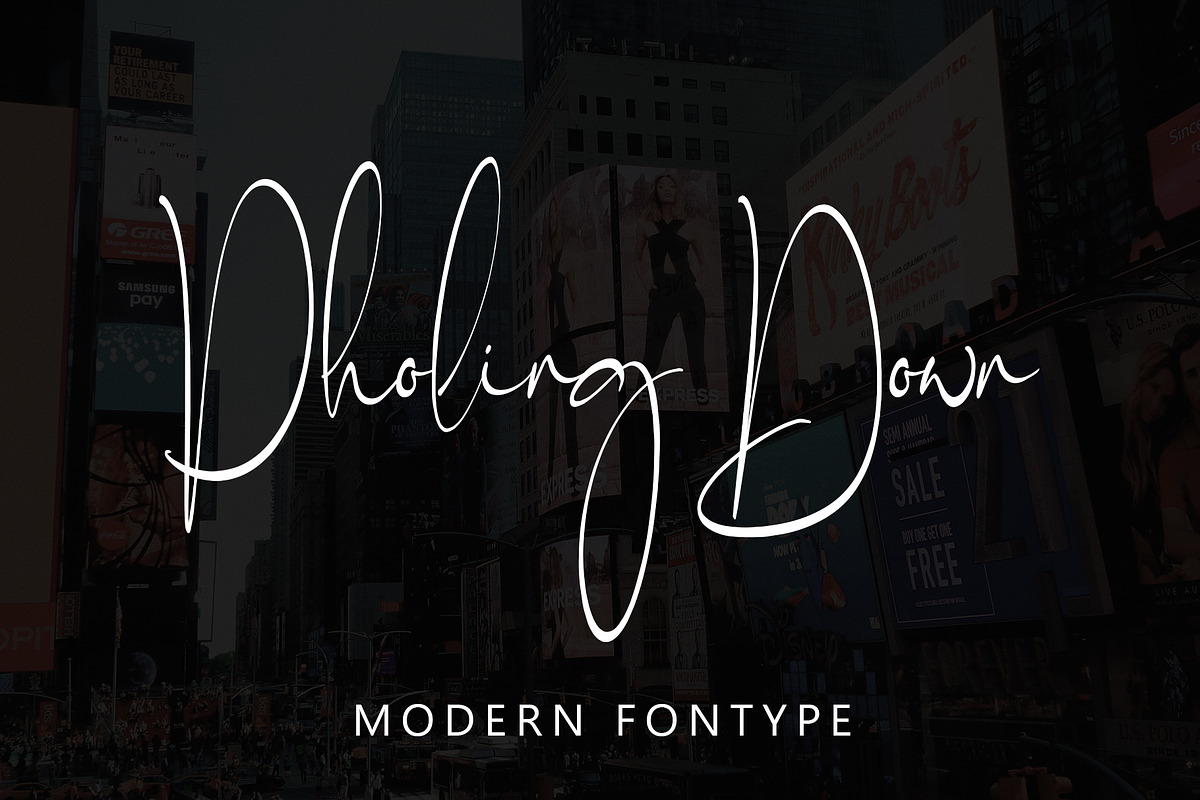 American Hunter, a Handwritten Font by HaKi Studio (Photo 3 of 5)