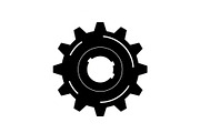 Gear & Cogwheel Silhouette Vector Bu, an Illustration by jahid234 (Thumbnail 24 of 51)