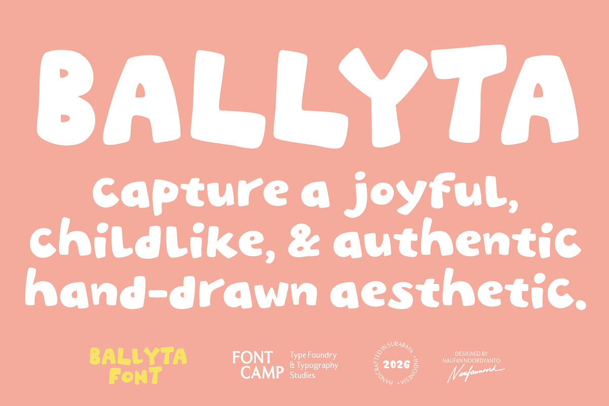 Ballyta Font, a Handwritten Font by Fontcamp Type Foundry (Photo 6 of 18)