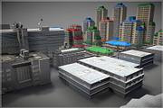 Buildings Pack, an Architecture 3D Model by Beatheart Creative Studio (Thumbnail 11 of 15)