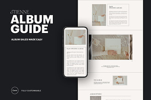 Minimal | Album Guide Webpage, a Marketing Template by Studio Leelou