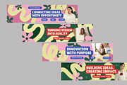 Creative Geometric Linkedin Banner, a Social Media Template by Neermana (Thumbnail 4 of 4)