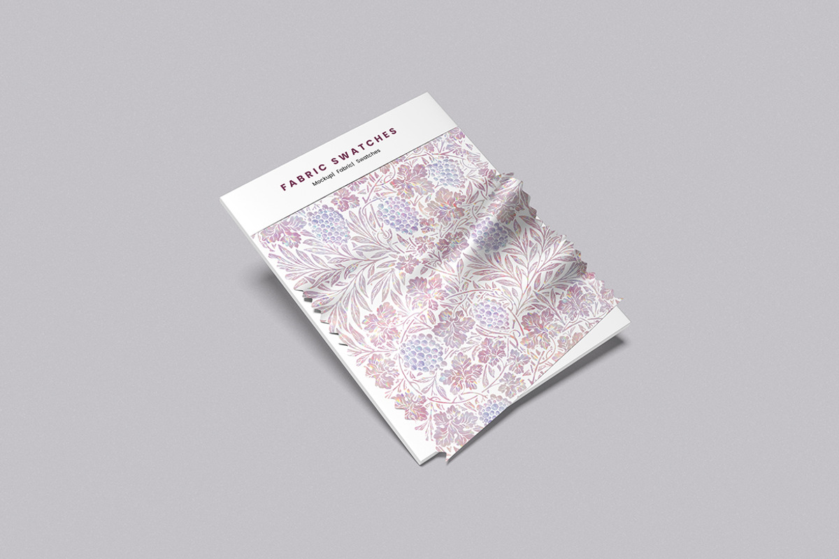 Fabric Swatches Mockup, an Advertising Mockup by xavier_studio (Photo 2 of 5)