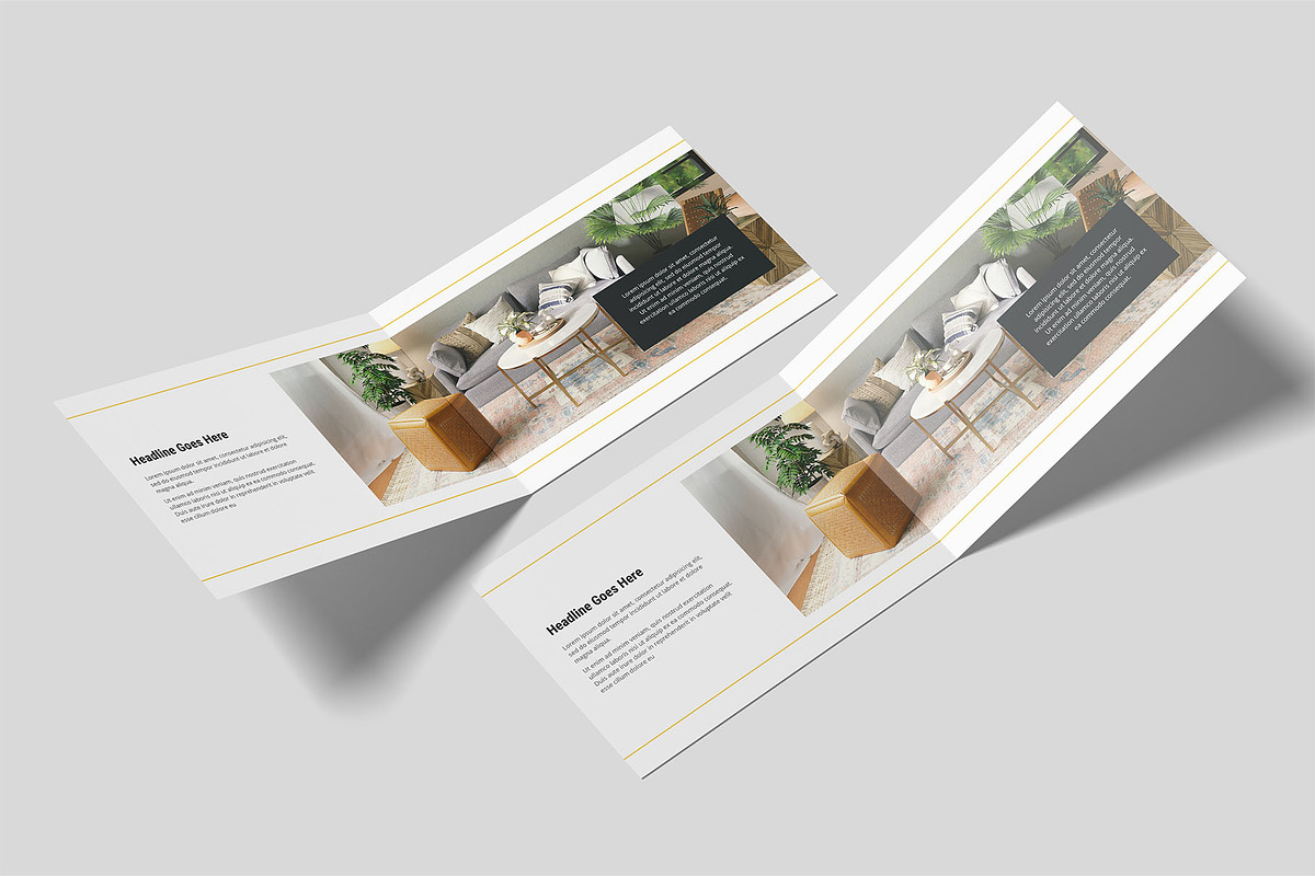 A4 Landscape Catalog Brochure Mockup, an Advertising Mockup by Compositing Studio (Photo 11 of 20)