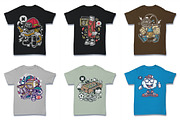 Cartoon Vector Tshirt Design Bundle, an Illustration by roach_graphic (Thumbnail 11 of 22)