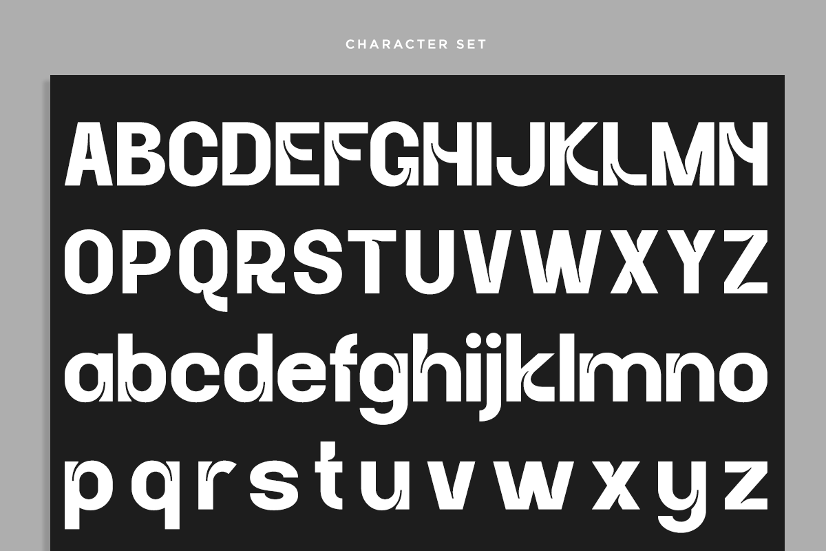 Thegora - Modern Inktrap Sans Serif, a Sans Serif Font by Say Studio (Photo 11 of 13)