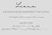 Liona - Longtail Wedding Font, a Script Font by Inventype Studio (Thumbnail 4 of 8)