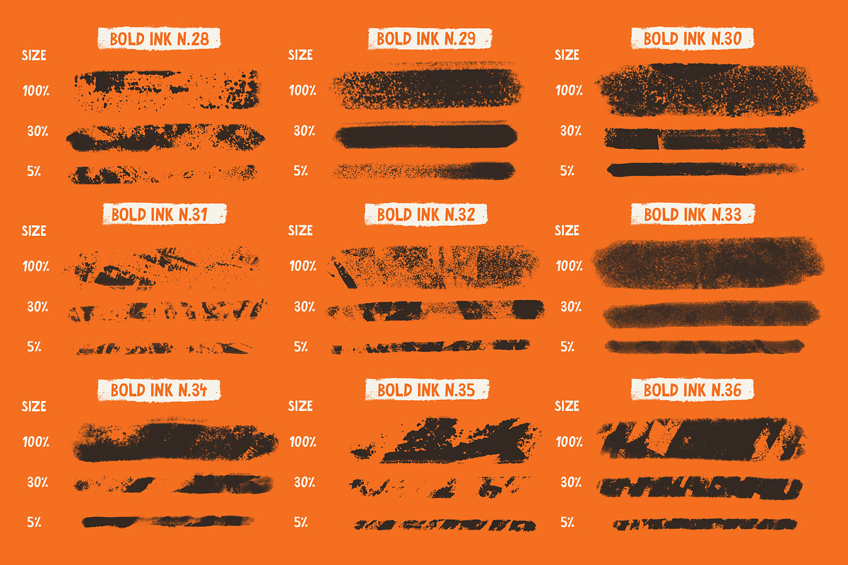 Bold Inks for Procreate, a Brush Add-On by Guerillacraft (Photo 9 of 9)