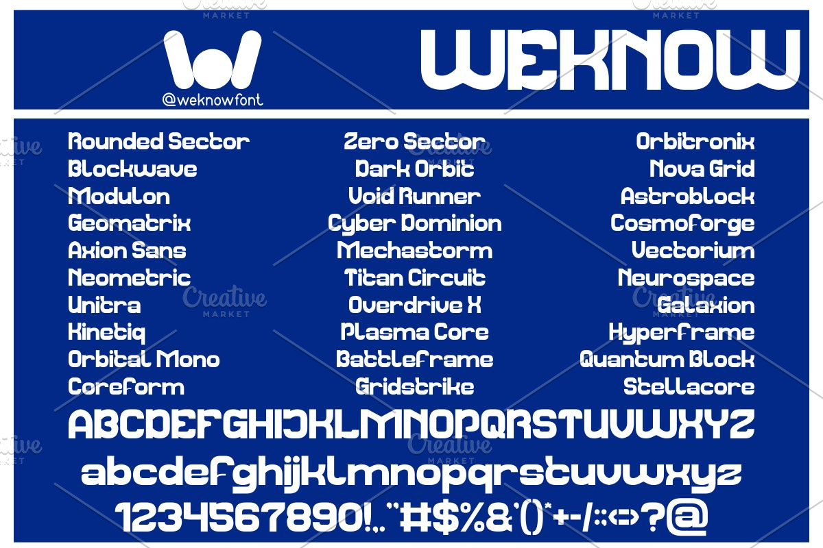 Galaxy Theater font, a Sans Serif Font by weknow (Photo 5 of 8)