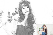 Pencil Sketch Photoshop Actions, an Action Add-On by Creativetacos (Thumbnail 3 of 7)