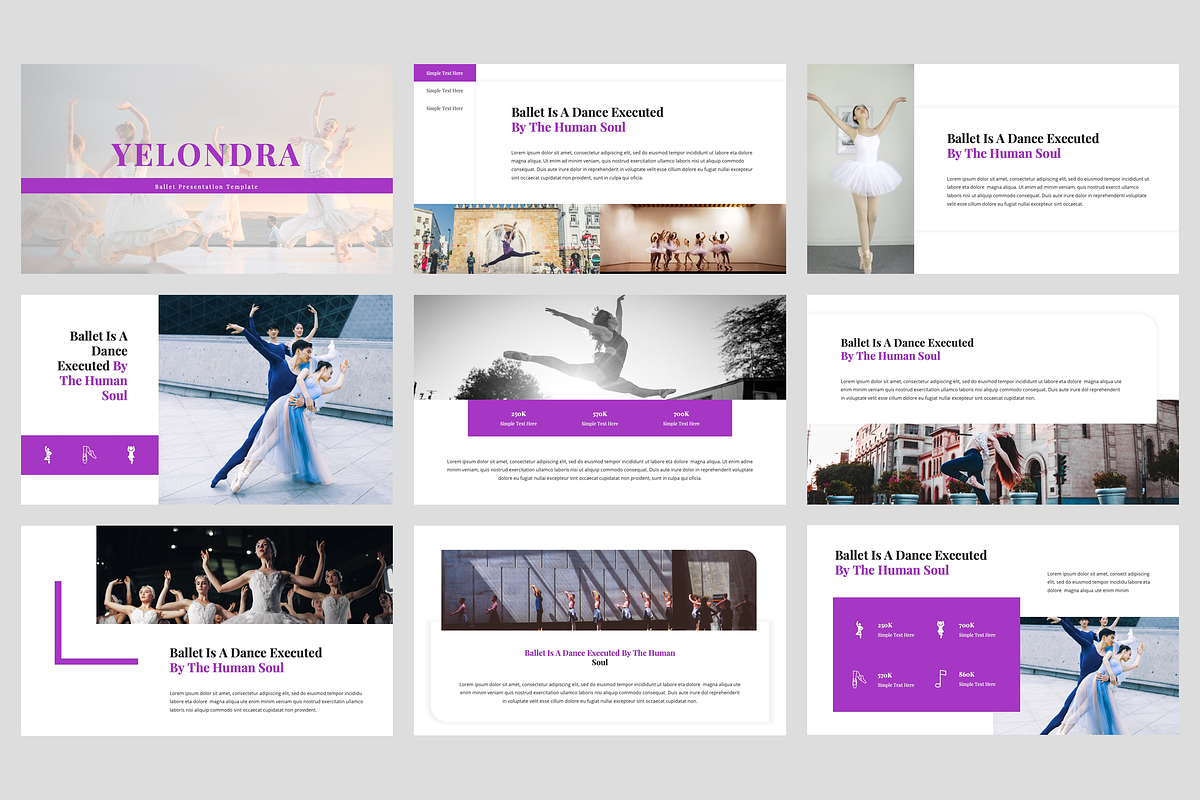 Yelondra - Ballet PowerPoint, a Presentation Template by StringLabs (Photo 2 of 5)
