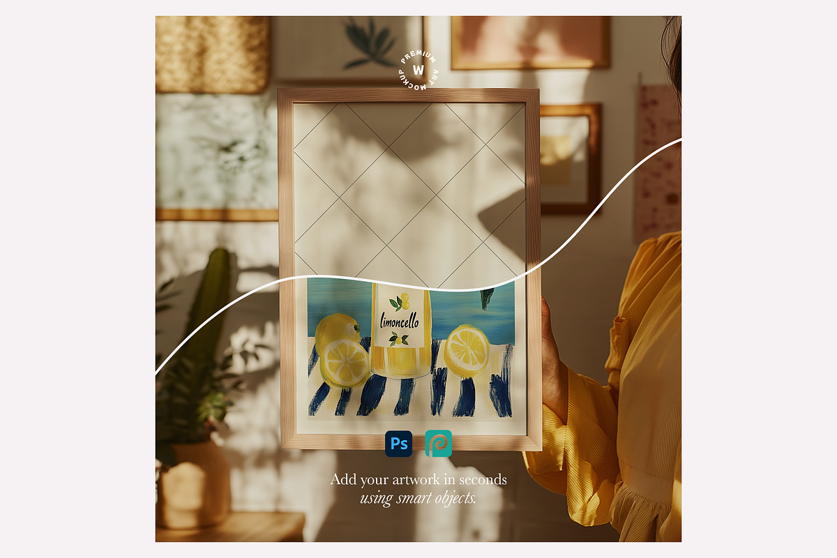 Frame Mockup - ISO A4 or 5x7 ratio, a Household Mockup by The White Space Co. (Photo 2 of 4)