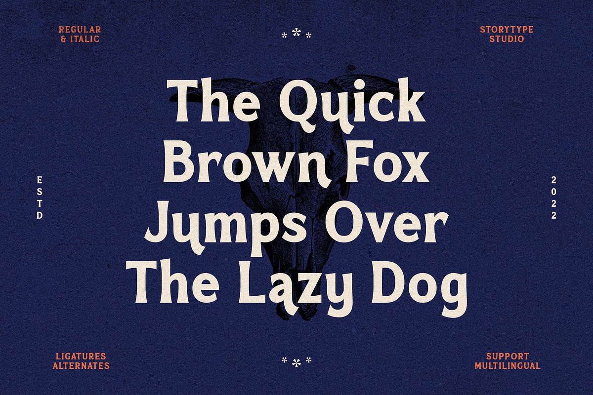 Mofeika Display Serif Typeface, a Sans Serif Font by Storytype Studio (Photo 11 of 15)