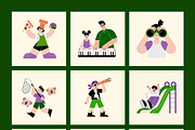 Childhood Illustration Art Set, a Person Illustration by Brickclay (Thumbnail 7 of 9)