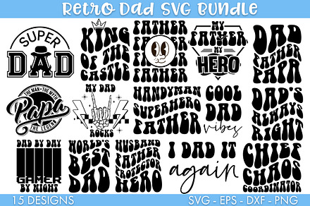 Father's Day SVG Bundle Sublimation