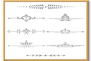Vintage set. Floral elements for, a Decorative Illustration by RODINA (Thumbnail 3 of 3)