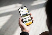 TrailNest - Camping & Hiking Mobile, an App Template by productype1 (Thumbnail 2 of 5)