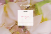 Soft Floral Spring Blur Backgrounds, a Background Graphic by eclosque (Thumbnail 27 of 48)