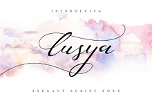 Lusya - Elegant Script