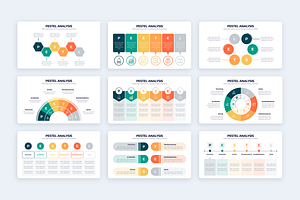 PESTEL Illustrator Templates