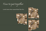 Dinosaur Fossils Pattern, a Pattern Graphic by koberstein (Thumbnail 3 of 3)