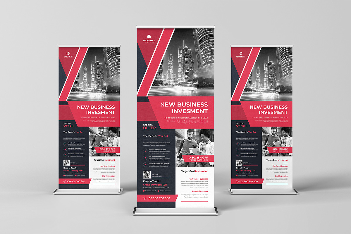Business Investment Roll-up Banner, a Templates & Theme by Formatika Studio (Photo 3 of 4)