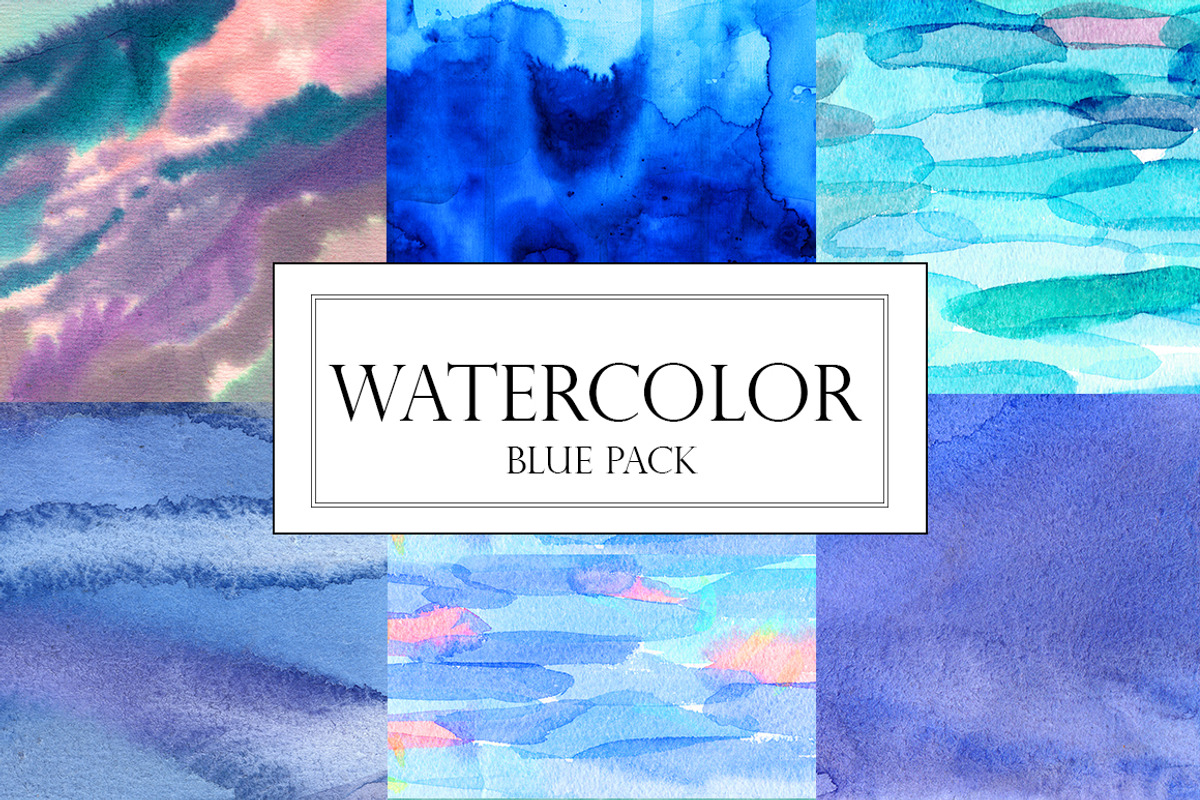 Hand painted backgrounds bundle, a Pattern Graphic by MiraBell (Photo 8 of 19)