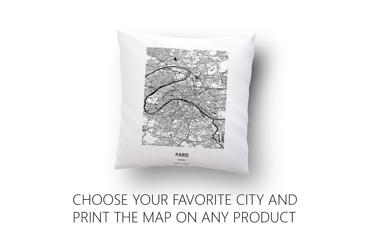 247 City Maps - Bundle, a Transportation Illustration by Cartorical (Photo 3 of 7)