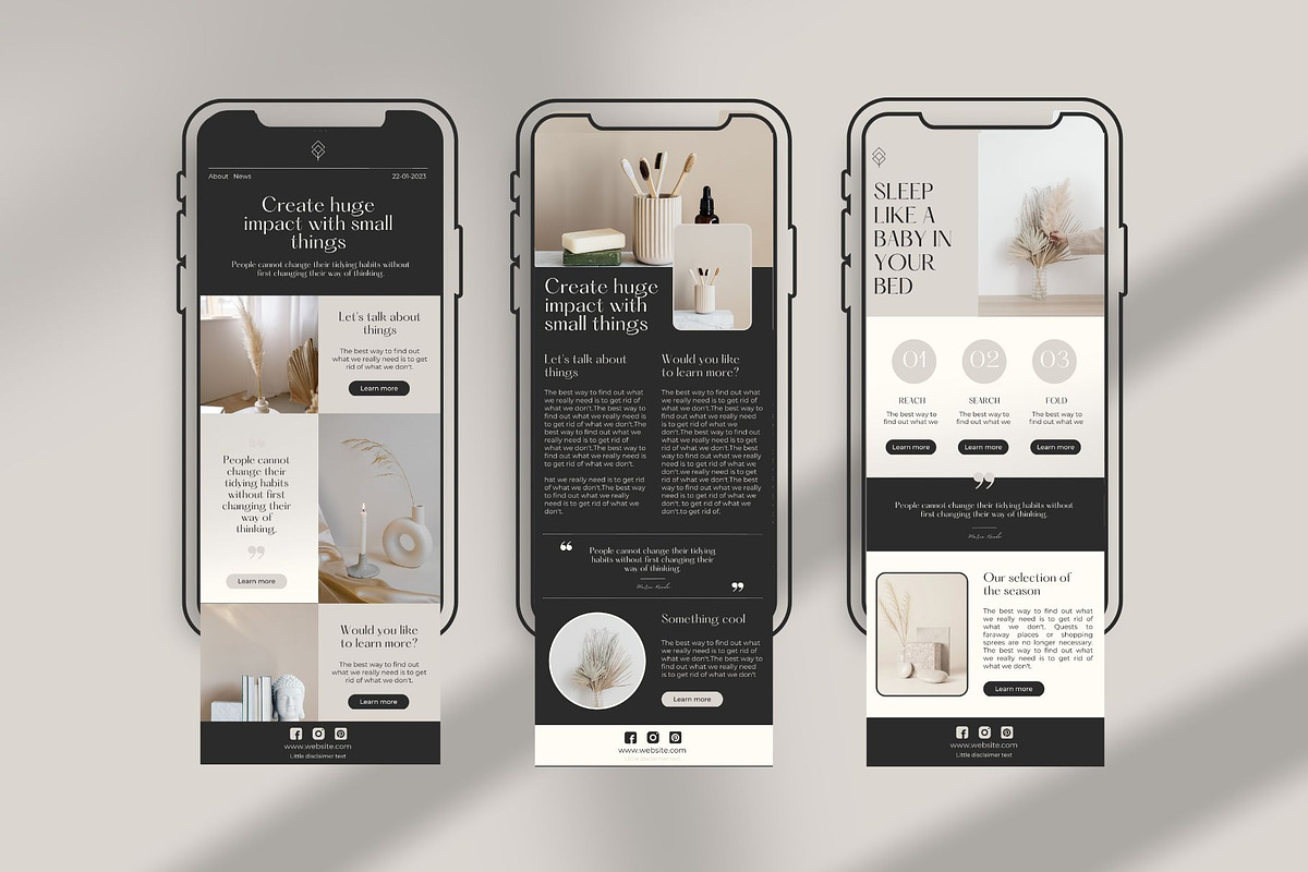 Email Marketing Template's Bundle, an Email Template by Marketello Studio (Photo 9 of 16)