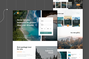 Wiloa - Landing Page UI Kit