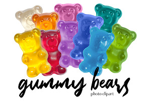 Gummy Bears Photo Clipart