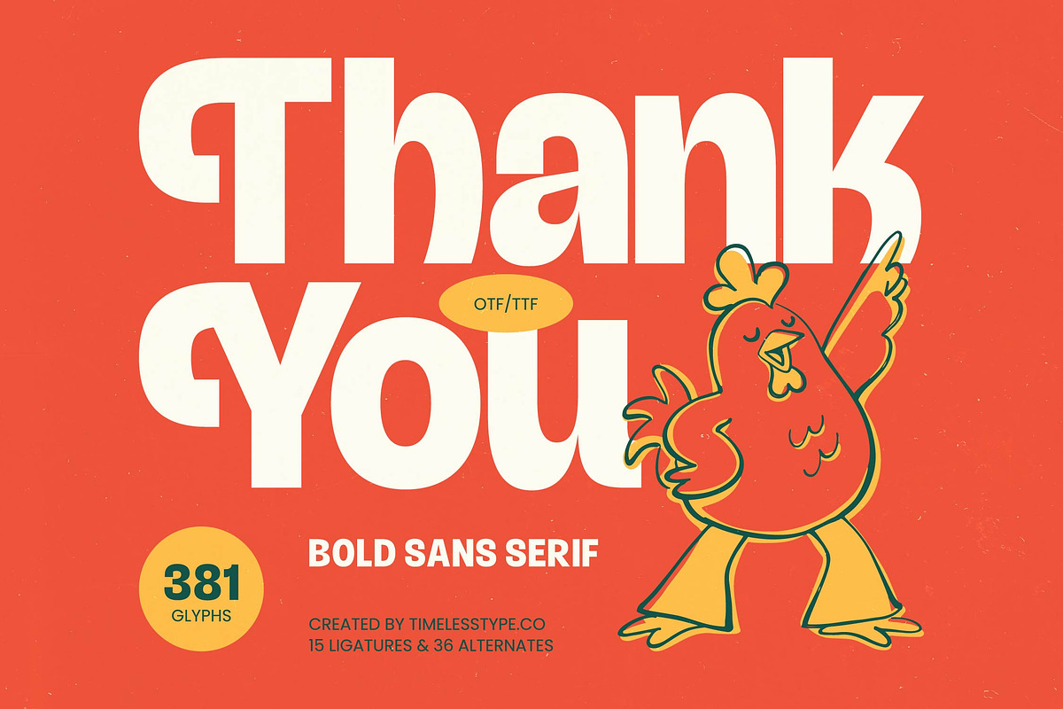 Roster Funy Bold Sans Serif, a Sans Serif Font by timelesstype.co (Photo 15 of 15)