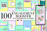 Instagram Template Pastel Theme, a Social Media Template by Daily Creative (Thumbnail 1 of 7)
