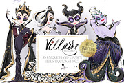 Iconic Villains Clipart, a Person Illustration by KaramfilaS (Thumbnail 1 of 7)
