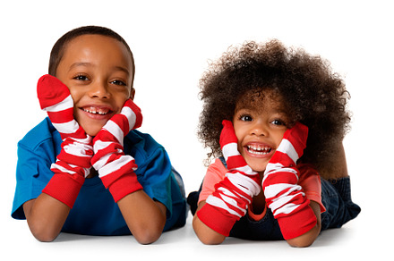 Portrait of a preschool siblings