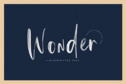 Wonder | SVG Font, a Script Font by Artstudio (Thumbnail 1 of 6)