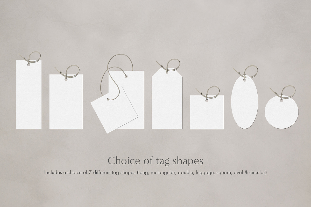 Tuva Hang Tag Mockup Scene Creator, a Packaging Mockup by Moyo Studio (Photo 6 of 11)