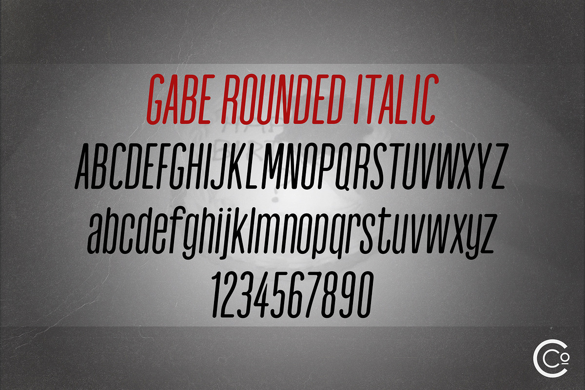 Gabe Sans - Tall Gothic Font Family preview 7
