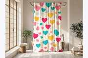 Luxury bathroom with curtain mockup, a Product Mockup by Rami's Mockups (Thumbnail 3 of 3)