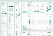 HR Management Dashboard UI Figma, an UI Kit Template by peterdraw (Thumbnail 7 of 7)