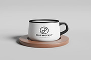 Realistic Mug Mockup, a Cups & Container Mockup by AndikaGraphic (Thumbnail 2 of 5)