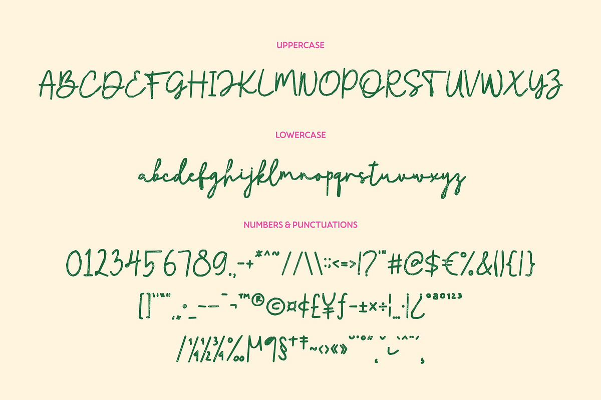CS Brisa Stamp, a Script Font by Craft Supply Co. (Photo 8 of 8)
