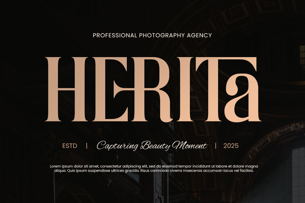 Lazelle Serif with Bold Elegance, a Serif Font by Annivers Type (Photo 7 of 10)