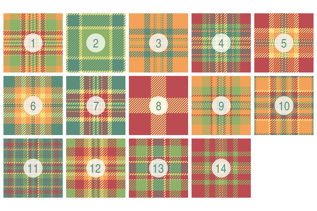 #189 Harvest Plaid Patterns, a Pattern Graphic by Plaid4You (Photo 2 of 5)