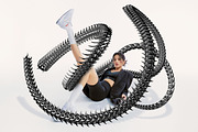 ABSTRACT CHROME 3D SHAPES WITH SPIKE, an Object Graphic by BonkiStudio (Thumbnail 4 of 13)