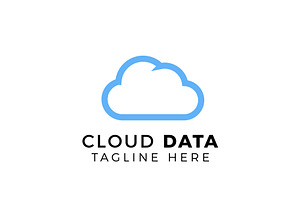 Modern Cloud Logo Design, a Branding & Logo Template by AlvinStd